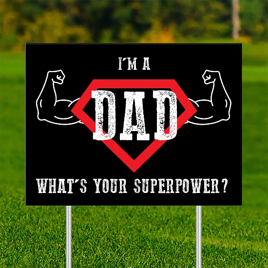 FATHER'S DAY YARD SIGNS